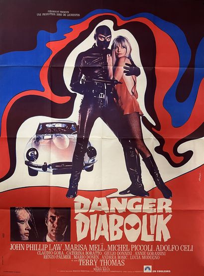 null DANGER DIABOLIK / DIABOLIK Mario Bava. 1968.
120 x 160 cm. Affiche française....