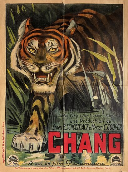 null CHANG / 
CHANG : A DRAMA OF THE WILDERNESS Ernest B. Schoedsack, Merian C. Cooper....