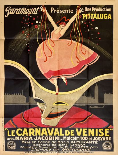 null LE CARNAVAL DE VENISE / 
IL CARNEVALE DI VENEZIA Mario Almirante. 1929.
120...