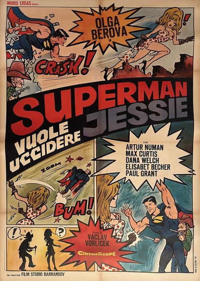 null SUPERMAN VUOLE UCCIDERE JESSIE / 
KDO CHCE ZABIT JESSII ?
Vaclav Vorlisek. 1967
100...
