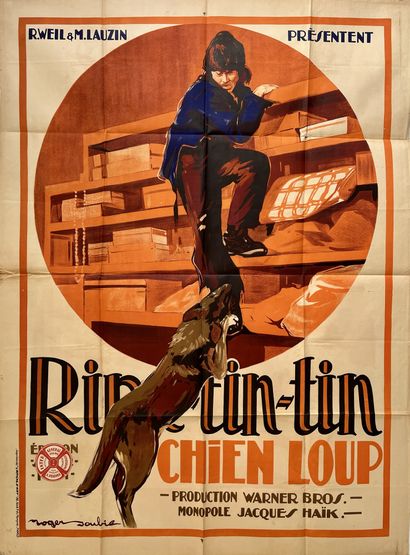 null RIN TIN-TIN CHIEN LOUP / 
TRACKED IN THE SNOW COUNTRY Herman C. Raymaker. 1925.
120...