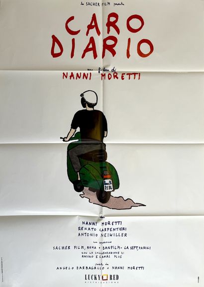 null CARO DIARIO Nanni Moretti. 1993.
100 x 140 cm. Affiche italienne. Non signée....