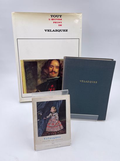 null 3 Volumes : 

- "TOUT L'ŒUVRE PEINT DE VELAZQUEZ", Introduction par Yves Bottineau,...