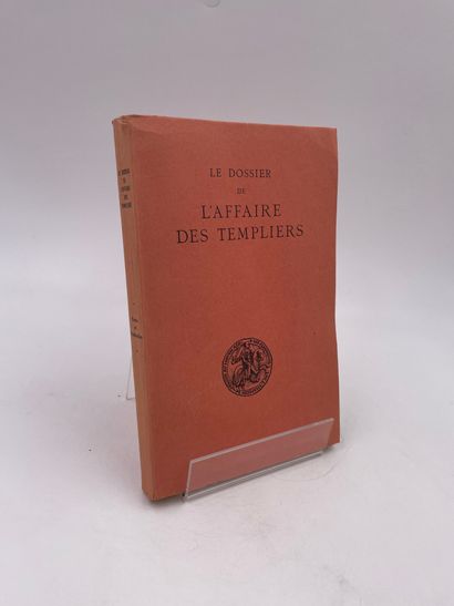 null 1 Volume : "LE DOSSIER DE L'AFFAIRE DES TEMPLIERS", Georges Lizerand, Collection...