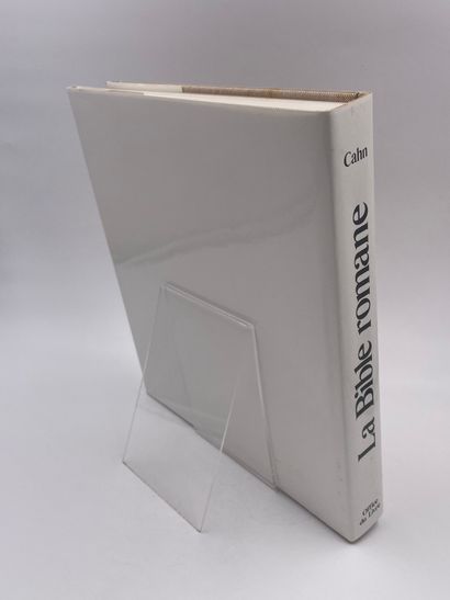 null 1 Volume : "LA BIBLE ROMANE", (Chefs-d'Œuvre de l'Enluminure), Walter Cahn,...