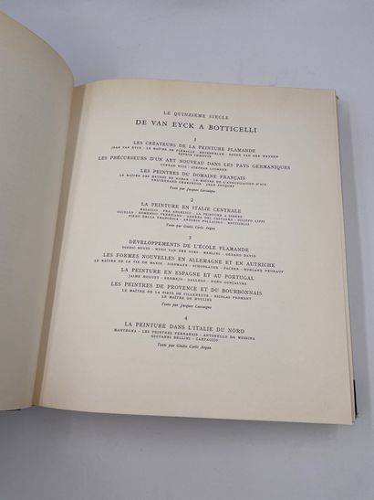 null 1 Volume : "LE QUINZIÈME SIÈCLE, DE VAN EYCK À BOTTICELLI", Textes par Jacques...