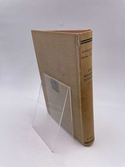 null 1 Volume : "LES HOMMES FOSSILES", (Éléments de Paléontologie Humaine), Marcellin...