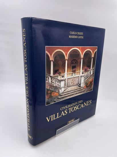 null 1 Volume : "CIVILISATION DES VILLAS TOSCANES", Carlo Cresti, Massimo Listri,...