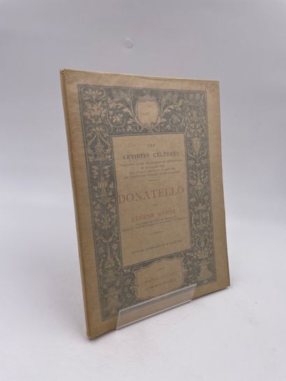 null 1 Volume : "DONATELLO", Eugène Müntz, 48 Gravures, Collection 'Les Artistes...