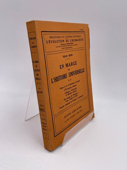 null 2 Volumes : 

- "EN MARGE DE L'HISTOIRE UNIVERSELLE", (Tome I : Les Problèmes...