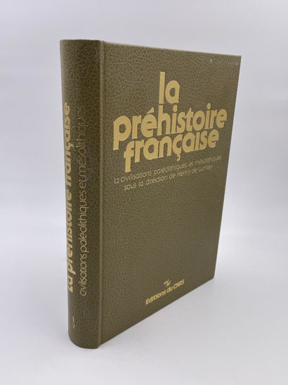 null 3 Volumes : 

- "LA PRÉHISTOIRE FRANÇAISE, Tome I'1 : Les Civilisations Paléolithiques...