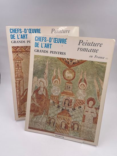 null 2 Volumes : 

- "PEINTURE ROMANE EN France (I)", Chefs-d'Œuvre de l'Art - Grands...