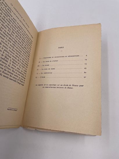 null 1 Volume : "LE CRÉPUSCULE DES IMAGES", Germain Bazin, NRF, Ed. Gallimard, 1946,...