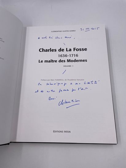 null 2 Volumes : "CHARLES DE LA FOSSE, 1636-1716, LE MAÎTRE DES MODERNES - VOLUME...