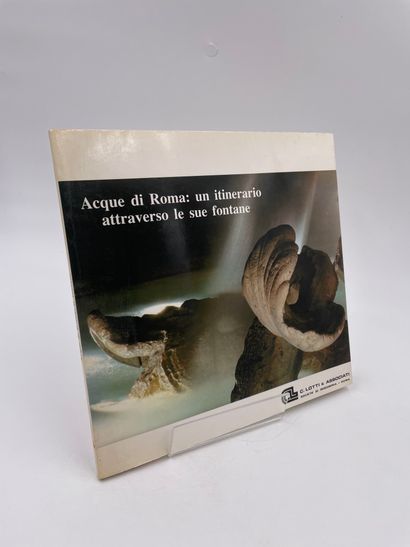 null 1 Volume : "ACQUE DI ROMA : UN ITINERARIO ATTRAVERSO LE SUE FONTANE", C. Lotti...