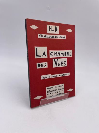 null 1 Volume : "LA NOUVELLE CHAMBRE DES VUES", Textes de Hélène Delprat et de Gérard-Georges...