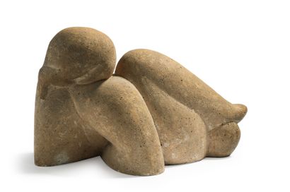 Jean MATISSE (1899-1976) Femme allongée
Sculpture en terre cuite
Signée et numérotée...