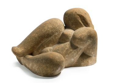 Jean MATISSE (1899-1976) Femme allongée
Sculpture en terre cuite
Signée et numérotée...