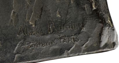 Louis-Eugène DEJEAN (1872-1953) Torso 
Proof in bronze with brown patina 
Signed...