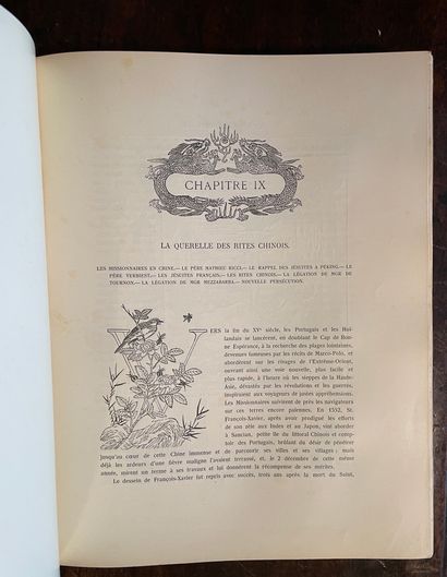 HUBRECHT Alphonse : Grandeur et suprématie de Péking. Imprimerie des lazaristes Péking...