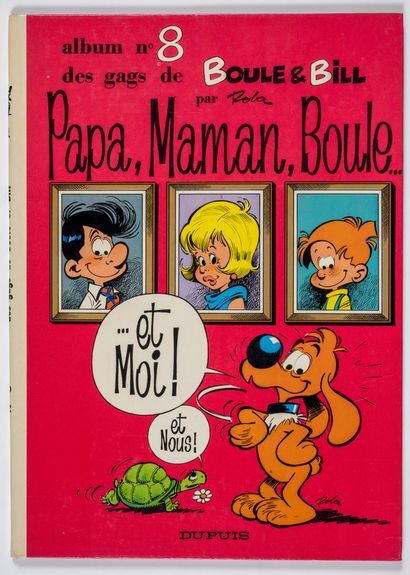 Boule et Bill 8 : Rare first edition. Very...