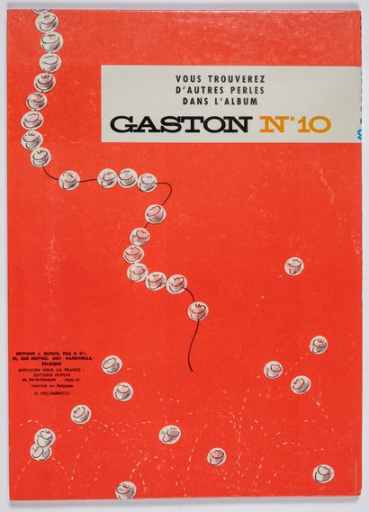 null Gaston 9 : First edition. Superb album very close to new condition.