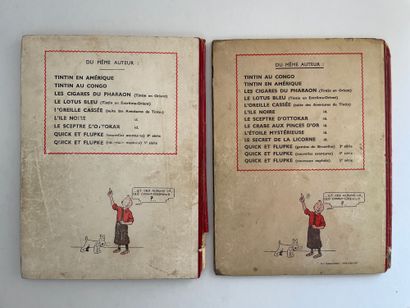 null Tintin/Quick and Flupke - Set of 2 albums :
Broken Ear (EO), Quick and Flupke...