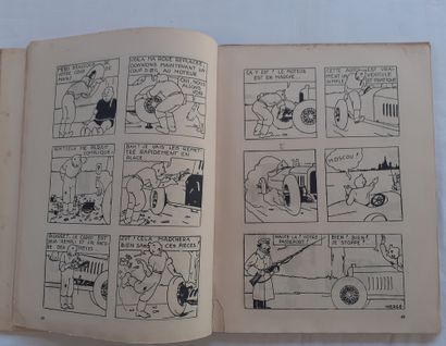 null Tintin B&W - Au pays des Soviets : First edition (3rd thousand). Mythical album...