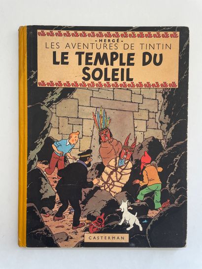 Tintin - Le Temple du Soleil : First edition...