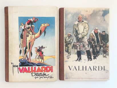null Valhardi - Set of 2 albums : Jean Valhardi detective I (without the 40 fr),...
