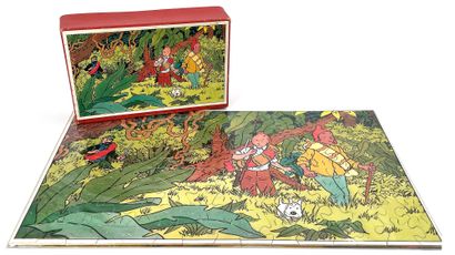 Tintin - Puzzle : Superb wooden puzzle from...