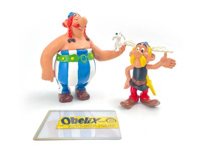 Asterix - Set of 2 figurines + label : Asterix...