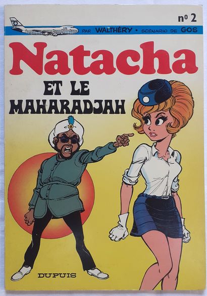 WALTHERY * Dédicace : Natacha 2. Edition originale agrémentée d'un dessin non nominatif...