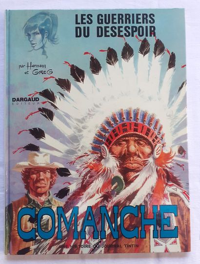 HERMANN * Dedication:
Comanche 2. First edition with a drawing of the heroine. Very...