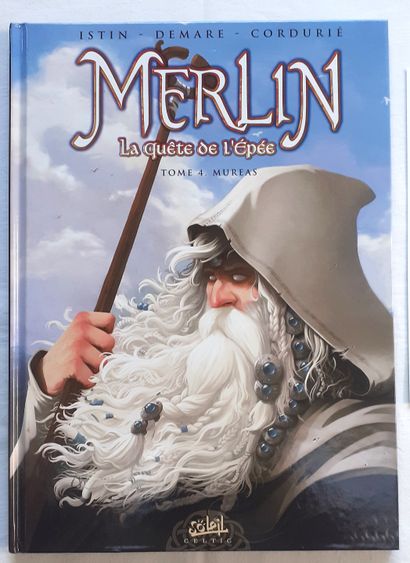 DEMARE * Dedication: Merlin 4 La quête de l'épée.
First edition with an exceptional...