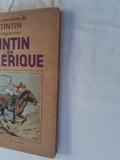 null Tintin B&W - In America : A4 edition from 1937. Good condition.
