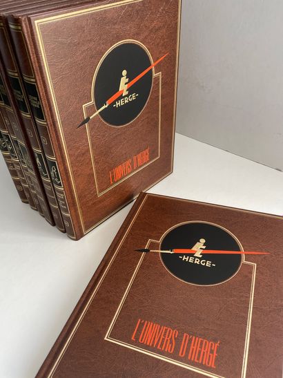 null L'univers d'Hergé : Série complète des tomes 1 à 7 parue chez Rombaldi. Proche...