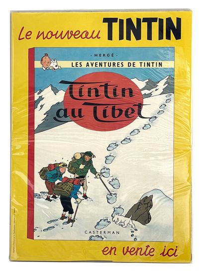 Tintin poster : Superb advertising representing...