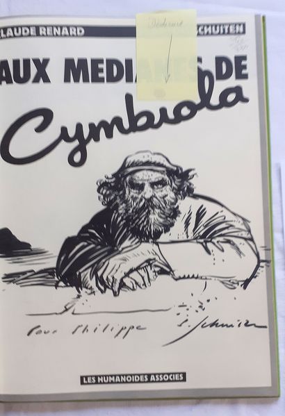 SCHUITEN * Dédicace : Métamorphoses, Aux médianes de Cymbiola. Edition originale...