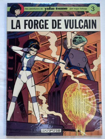 LELOUP * Dedication: Yoko Tsuno 3. First edition with a period drawing of the heroine...