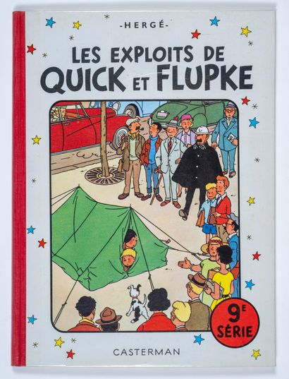 Quick and Flupke 9 :
Original edition.
Exceptional...