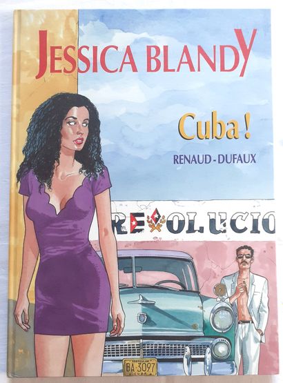 RENAUD * Dedication : Jessica Blandy Cuba. First edition with a superb drawing in...