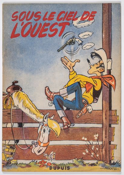 null Lucky Luke 4 : Under the western sky. First edition close to new condition.