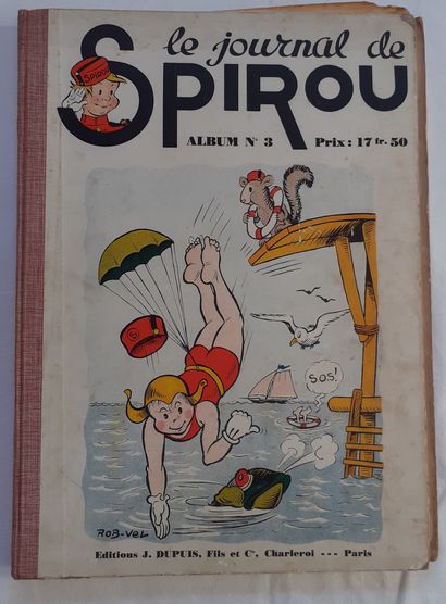 Spirou 3 : Publisher's binding. Complete....