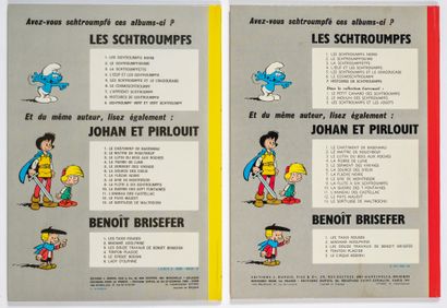 null Schtroumpfs - Ensemble de 2 albums : Tomes 8 et 9.
Editions originales proches...