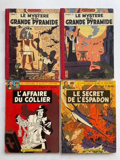 null Blake and Mortimer - Set of 4 albums: Pyramid
I (EO, without point), Pyramid...