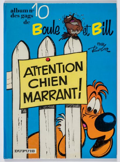 Boule et Bill 10 : First edition. Very nice...
