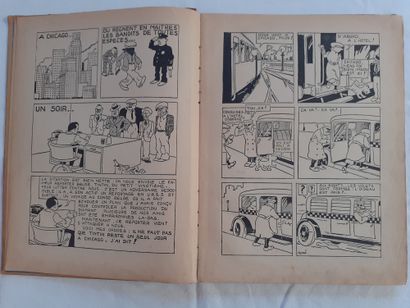 null Tintin B&W - In America : A4 edition from 1937. Good condition.