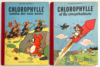 null Chlorophylle - Set of 2 albums : Against the black rats (with point), and the...
