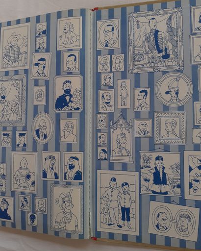 null * Tintin - Les bijoux de la Castafiore, Tirage de tête : Album dos carré rouge...